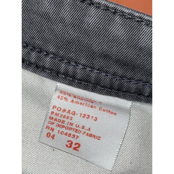 Adriano Goldschmied Black The Protege Straight Bermuda  Cutoff Shorts Mens Size - Picture 8 of 10